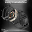 PROMATE Durable Protection Watch Case with TPU Watch Band - 49mm / Black