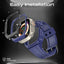 PROMATE Durable Protection Watch Case with TPU Watch Band - 49mm / Blue