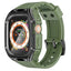 PROMATE Durable Protection Watch Case with TPU Watch Band - 49mm / Midnight Green