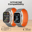 PROMATE MagBand-MS Premium Magnetic Silicone Watch Band - 42/44/45/49mm / Grey