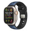 PROMATE SiliBand-DC Durable Two-Toned Silicone Sporty Watch Band - 42/44/45/49mm / Blue