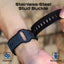PROMATE SiliBand-DC Durable Two-Toned Silicone Sporty Watch Band - 42/44/45/49mm / Blue