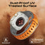 PROMATE SiliBand-DC Durable Two-Toned Silicone Sporty Watch Band - 42/44/45/49mm / Orange