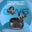 PROMATE AirClip Open Ear Clip TWS Earbuds - Bluetooth / 500mAh / Black