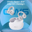 PROMATE AirClip Open Ear Clip TWS Earbuds - Bluetooth / 500mAh / White