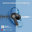PROMATE ProPods ANC TWS Earbuds - Bluetooth / 400mAh / Black
