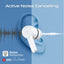PROMATE ProPods ANC TWS Earbuds - Bluetooth / 400mAh / White
