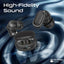 PROMATE Lush-Pro TWS Earbuds - Bluetooth / 400mAh / Black