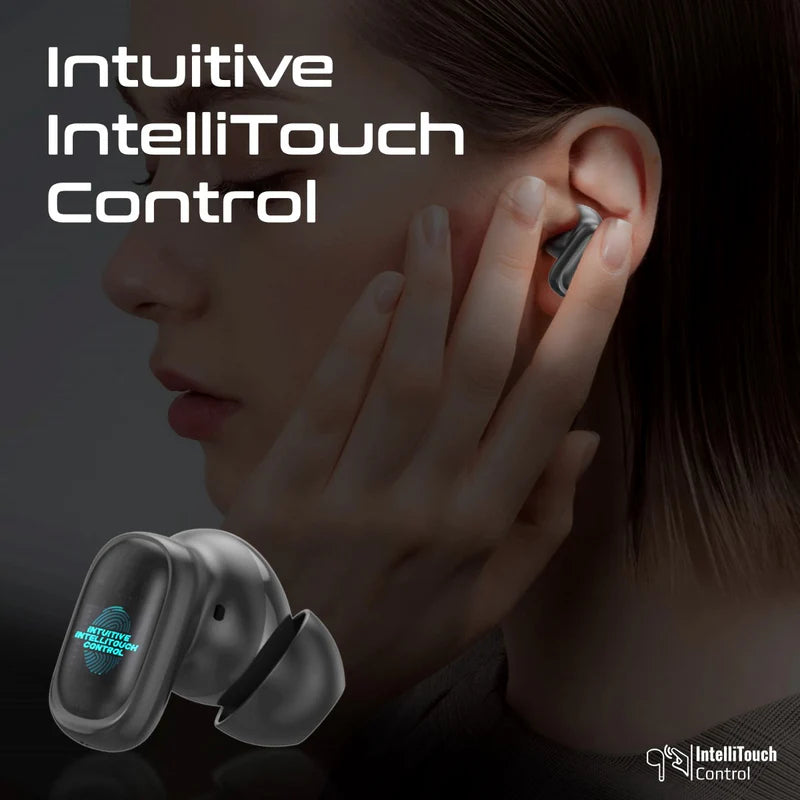 PROMATE Lush-Pro TWS Earbuds - Bluetooth / 400mAh / Black