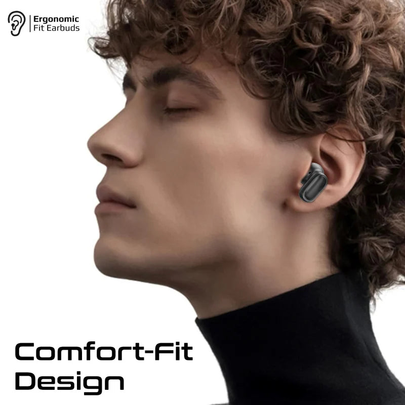 PROMATE Lush-Pro TWS Earbuds - Bluetooth / 400mAh / Black
