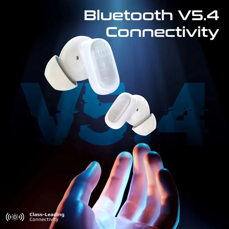 PROMATE Lush-Pro TWS Earbuds - Bluetooth / 400mAh / White