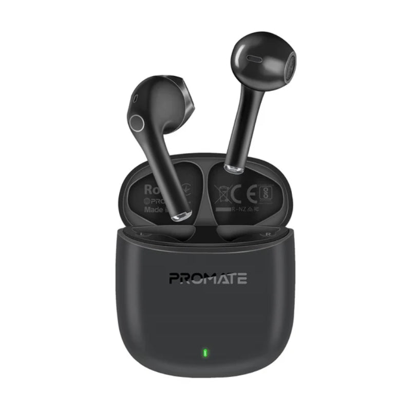 PROMATE Lima ENC TWS Wireless Earbuds - Bluetooth / 300mAh / Black