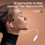 PROMATE Latch Clip-On High Fidelity Wireless Dynamic Neckband - Bluetooth / 90mAh / White