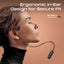 PROMATE Latch Clip-On High Fidelity Wireless Dynamic Neckband - Bluetooth / 90mAh / Black