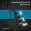 PROMATE Latch Clip-On High Fidelity Wireless Dynamic Neckband - Bluetooth / 90mAh / Black