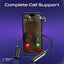 PROMATE Leap Dynamic Wireless Neckband - 800mAh / Black