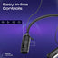 PROMATE Leap Dynamic Wireless Neckband - 800mAh / Black