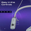 PROMATE Leap Dynamic Wireless Neckband - 800mAh / Silver