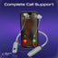 PROMATE Leap Dynamic Wireless Neckband - 800mAh / Silver