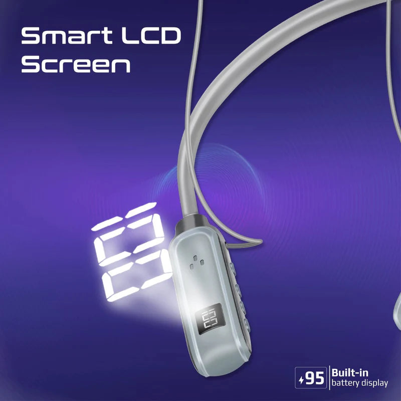 PROMATE Leap Dynamic Wireless Neckband - 800mAh / Silver