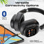 PROMATE VuTune Hybrid ANC Headphones - 600mAh / Black