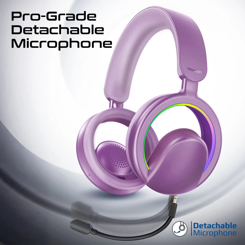 PROMATE Novon Wireless Over-Ear Headphones - 600mAh / Purple