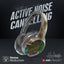 PROMATE TransTune Wireless Active Noise Cancelling Headphones - 600mAh / Gun Metal