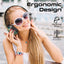 PROMATE TransTune Wireless Active Noise Cancelling Headphones - 600mAh / Gun Metal