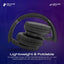 PROMATE LaBoca-Pro High Fidelity Over-Ear Wireless Headphones - 300mAh / Black