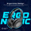 PROMATE LaBoca-Pro High Fidelity Over-Ear Wireless Headphones - 300mAh / Black