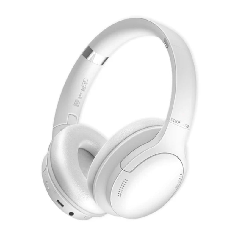 PROMATE LaBoca-Pro High Fidelity Over-Ear Wireless Headphones - 300mAh / White