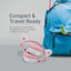 PROMATE Panda Kawaii Style Wireless Kids Headphones - 1000mAh / Bubble Gum