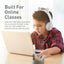 PROMATE Panda Kawaii Style Wireless Kids Headphones - 1000mAh / Lilac