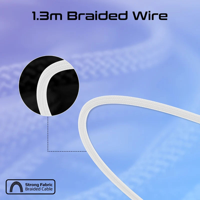 PROMATE MonoPod-LT In-Ear Wired Mono Earphone - Lightning / White