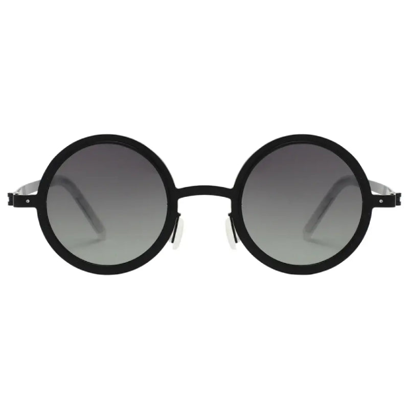 Porodo Lifestyle Geneva Round Frame Sunglasses - Black