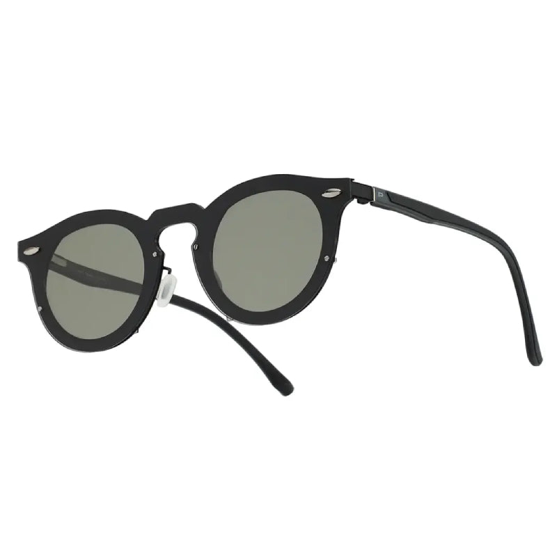 Porodo Lifestyle Dale Round Frame Sunglasses - Black
