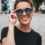 Porodo Lifestyle Dale Round Frame Sunglasses - Black