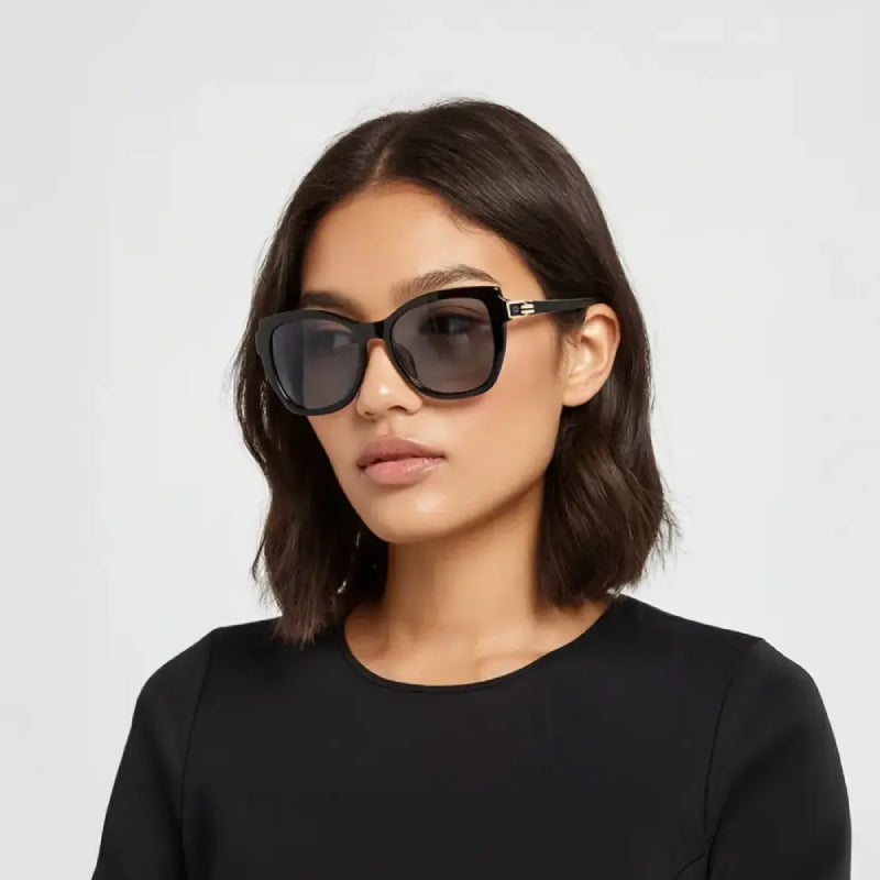 Porodo Lifestyle Ferrera Polarized Lens Eyeglasses - Black