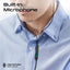 PROMATE Silken-ENC In-Ear Wired ENC Stereo Earphones - USB-C / 1.2 Meter / Black