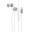 PROMATE Silken-ENC In-Ear Wired ENC Stereo Earphones - USB-C / 1.2 Meter / White