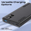 PROMATE Bolt-10PD Compact Smart Charging Power Bank - 20W / USB-C / USB-A / Black