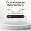 PROMATE PowerUp-Duo Ultra-Compact Fast Charging Power Bank - 20W / USB-C / Lightning / White