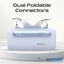 PROMATE PowerUp-Duo Ultra-Compact Fast Charging Power Bank - 20W / USB-C / Lightning / Blue