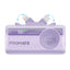 PROMATE PowerUp-Trio Ultra-Compact Fast Charging Power Bank - 20W / USB-C / Lightning / Purple