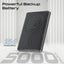 PROMATE Blade-5 Ultra-Slim MagSafe Compatible Wireless Charging Power Bank - USB-C / Black