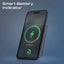 PROMATE Blade-5 Ultra-Slim MagSafe Compatible Wireless Charging Power Bank - USB-C / Black