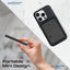 PROMATE Blade-5 Ultra-Slim MagSafe Compatible Wireless Charging Power Bank - USB-C / Black