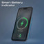 PROMATE Blade-5 Ultra-Slim MagSafe Compatible Wireless Charging Power Bank - USB-C / Blue