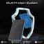 PROMATE Blade-5 Ultra-Slim MagSafe Compatible Wireless Charging Power Bank - USB-C / Blue