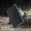 PROMATE Blade-5 Ultra-Slim MagSafe Compatible Wireless Charging Power Bank - USB-C / Blue